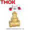 TMOK PN16 بدون حلقه لاستیکی ایمنی DN20 رزوه ای دریچه دروازه برنجی پورت کامل